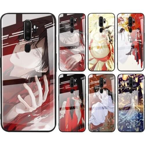 Tempered Glass Cover Heaven Official’s Blessing For OPPO A9 2020 A52 Find X2 Lite Realme 7 7i 6 5 Pro C3 XT Phone Case