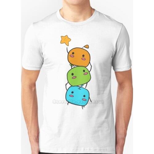 Junimos - Stardew Valley T Shirt Round Collar Short Sleeve T-Shirts Junimo Junimos Stardew Valley Starfruit Steam Video Games
