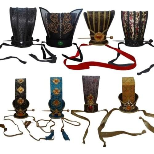 Han Tang Song Ming headdress Ancient China Kingdom Emperor hair crown young masters official hat ancient China head ornament