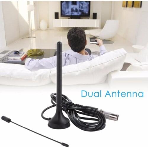 HDTV Antenna Ideal for DVB-T Digital Terrestrial TV Receiver Improve The Digital / Analog Signal Strength for Indoor and Outdoor