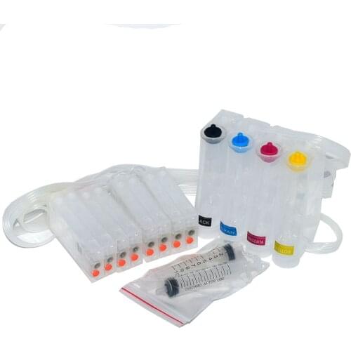 1Set for Epson GJiC22P Bulk Ciss Ink System for Epson TM-C3500 TM-C3510 TM-C3520 Printer