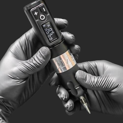 New Ambition Soldier Wireless Tattoo Pen Machine Battery with Portable Power Brushless Motor Digital LED Display For Body Art
