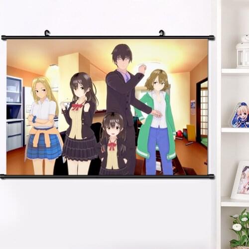 New Anime Manga Higehiro Asami Yūki Yoshida Hashimoto Wall Scroll Painting Hanging Poster HD Print Home Decor Art Gift 40x60 cm