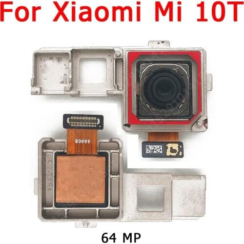 Original Rear Back Camera For Xiaomi Mi 10T 10 T Main Backside Big Camera Module Flex Cable Replacement Spare Parts