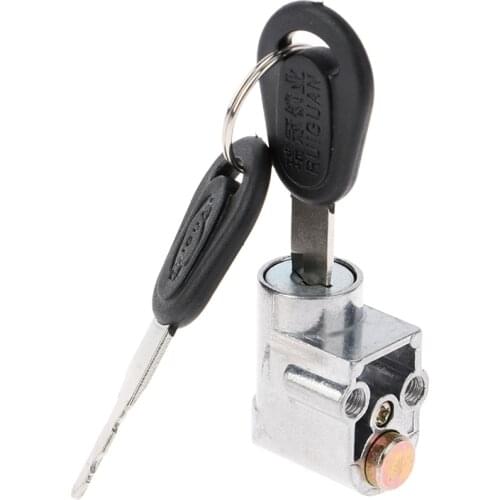 1 Pc Battery Safety Box Lock + 2 key For Motorcycle Electric Bike Scooter E-bike