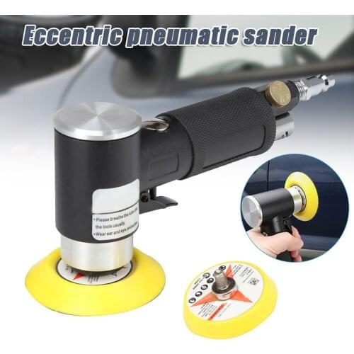 2 inch 3 inch Air Eccentric Pneumatic Sander Set Grinder Polishing Tool for Iron Metal Rubber Air Inlet 1/4 Wood Processing