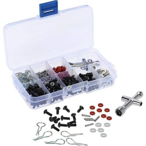 270PCS Repair Tool Hexagon Wrench Screws Box Set for 1/10 HSP RC Car