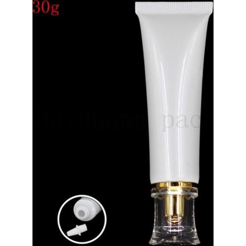 30pcs/lot Cosmetic Soft Tube 30ml plastic Lotion Containers Empty Makeup squeeze tube Refilable Bottles Emulsion Cream Packaging