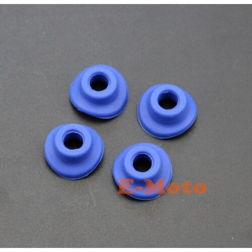 4 x Universal Silicone Air Valve Mud Guards Mouth Washers Gasket For EXC EXCF SX SXF SXS XC XCR XCW XCF Motorcycle Dirt Bike