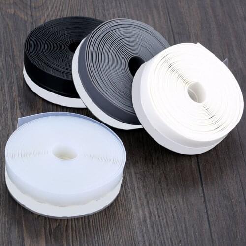 5Meters/Roll Silicone Self Adhesive Door Window Draught Dust Insect Seal Strip Soundproofing Weatherstrip