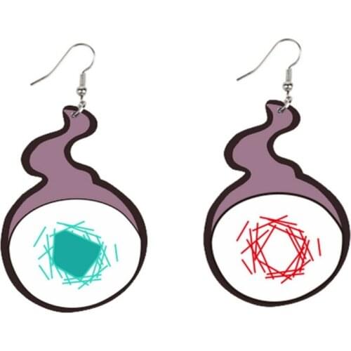 Acrylic Creative Anime Toilet-Bound Hanako-kun Drop Earrings Cosplay Yugi Amane Drop Earring Costume Jewelry Accessories A5KE