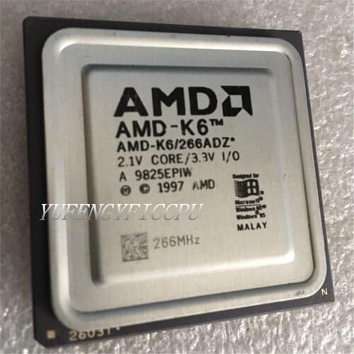 AMD-K6/266ADZ Antique cpu collection testimony of history antique computer accessories