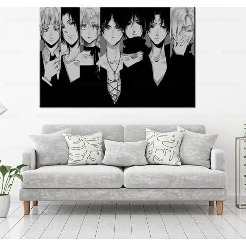 Manga Attack on Titan Anime Character Poster Canvas Painting HD Print Wall Art Picture for Boy Girl Room Decor Gift