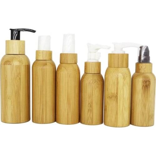 30ml Custom Logo Natural Bamboo Housing Essential Oil Bamboo White Dropper Essential Oil Bottle Drip White Glue Head Pipette