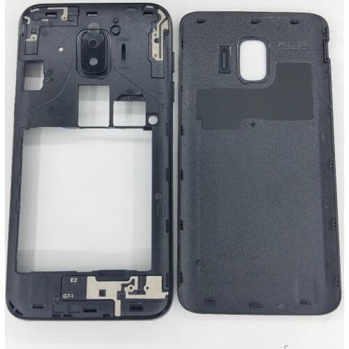 For Samsung Galaxy J2 Core J260 J260F J260G J260M J260Y Phone Chassis Housing Middle Frame With Battery Door Back Panel Case