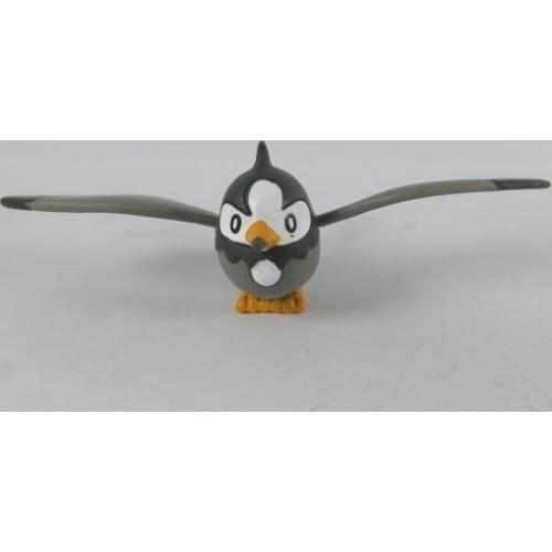 TOMY Pokemon Action Figure Authentic American Version JAKKS Nintendo Model MC Large Starly Rare Out-of-print Ornament Toy