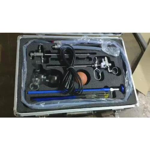 Reusable Stainless Steel Gynecological Instruments Passive Vapour Lock Type Hystero Resectoscopy Set including endoscope