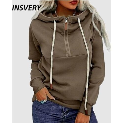 INSVERY Hooded Sweatshirts For Women