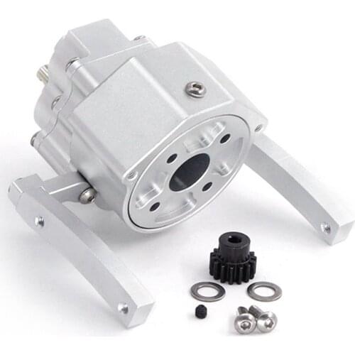 Prefixal Gearbox Front Motor Transmission Gear Box for 1/10 RC Crawler Car Axial SCX10 & SCX10 II 90046 Parts