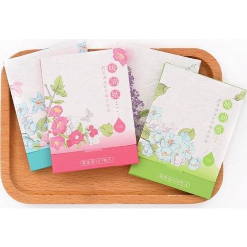 Oil Absorbing Tissues Oil-controlled Flax Oil Absorbing Sheet Soft Face Blotting Paper Stay Skin Fresh Smooth Facial Care Makeup