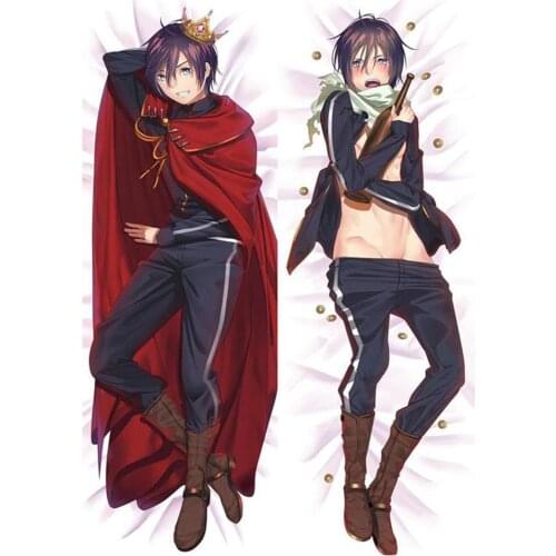 Male Japanese Characters Anime Noragami Yato Throw Otaku Decorative Dakimakura Gifts Bedding Hugging Body Pillow Case 150x50 CM