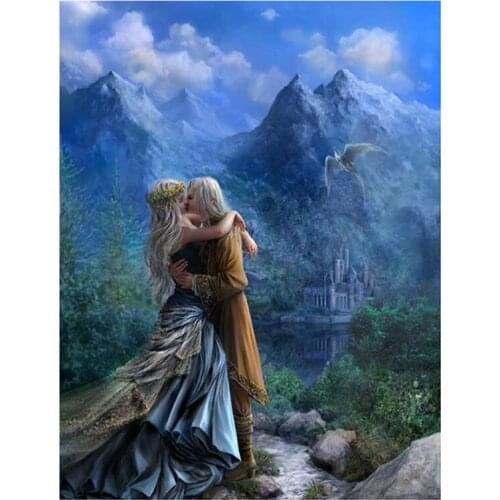 New Arrivals Love DIY Full Round Diamond Painting 3D Embroidery Cross Stitch Mosaic Home Dector Valentines Day Present Y565