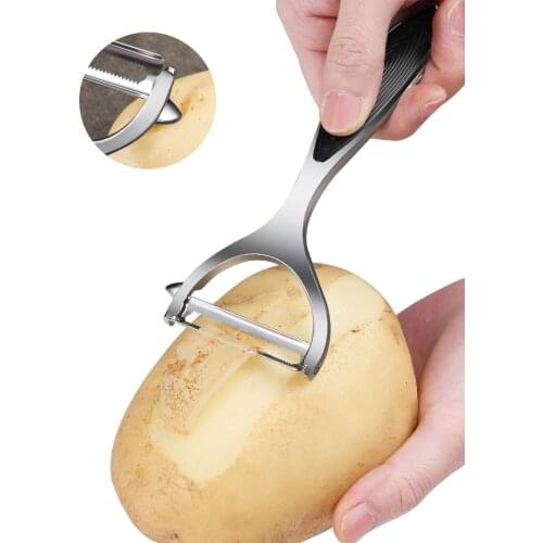 Fruit and Vegetable Peeler, Kitchen Accessories, Stainless Steel Sharp Fruit and Vegetable Peeler ,Kitchen Gadget
