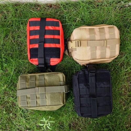 Outdoor Camping Travel First Aid Kit Tactical Medical Bag Multifunctional Waist Pack Climbing Bag Emergency Case Survival Kit