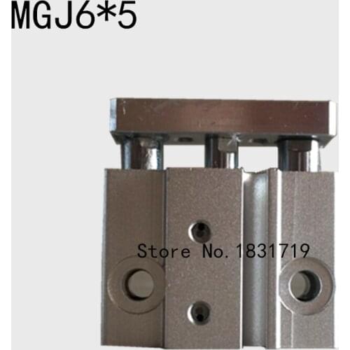 SMC type MGJ6-5 MGJ6-10 MGJ6-15 micro band guide rod / three axis cylinder bore size 6mm cylinder stroke 5mm/Pneumatic