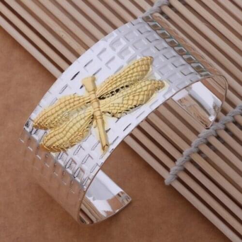 SZ-AB153 Hot Silver Color Gift Women Lady Nice High Quality Fashion Jewelry Color Separation Dragonfly /ajyajbfa Bwdaknka