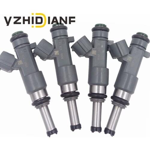 4x New 16600-EA00A Fuel Injectors For NISSAN- FRONTIER- 2005~2017 NP300 2016~2017 2.5L L4