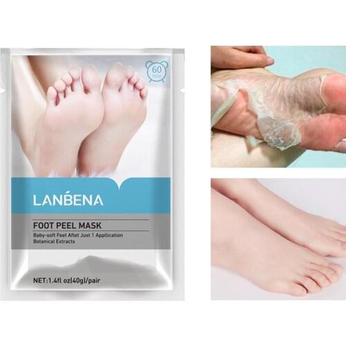 1 PC Baby-Soft Foot Mask Peeling for Legs Feet Mask Exfoliating Socks Scrub for Pedicure Anti Crack Heel Remove Skin Foot Patch