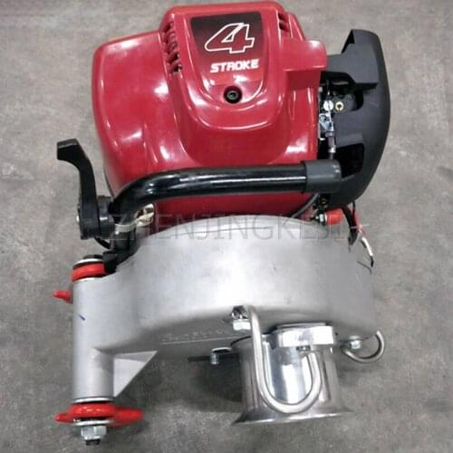 1 Ton Small Portable Wring Mill Gasoline Maneuver Take-up Machine Multifunction Electric Power Construction Tractor Equipment