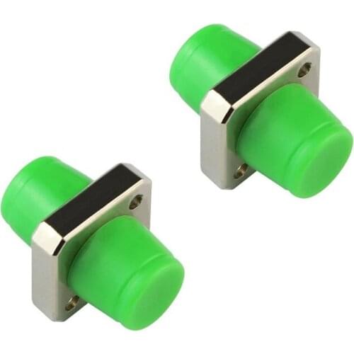 10pcs/lot Square FC APC Type D Single Mode Optical Fiber Adapter for CATV Coupler