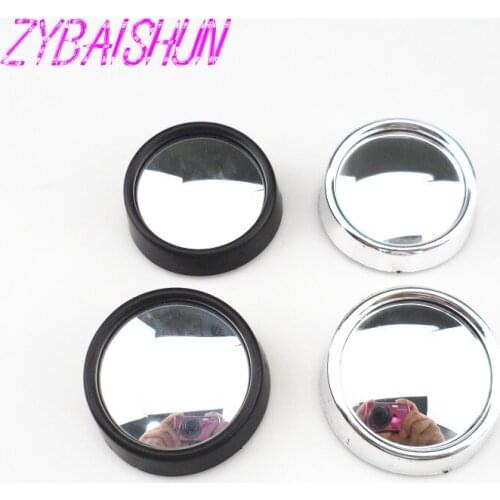 2 pcs. Universal Driver 2 Side Wide Format Round Convex Car Vehicle Mirror Blind Spot Auto Rear View for Audi all series