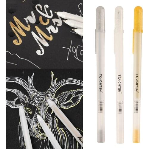 3-color Graffiti Plastic Whiteboard Pen Highlighter Hand-painted Marker