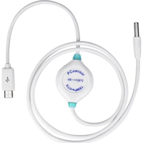 8in1 Phone OTG Thermometer -50℃-125℃ Data Logger Recorder for Ovulation Body Food Water