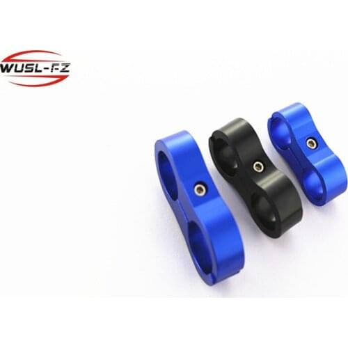 AN6 AN8 AN10 Oil Fuel Water Hose Braided Hose Separator Clamp Cable Fastener Separator Clamp Fitting Adapter