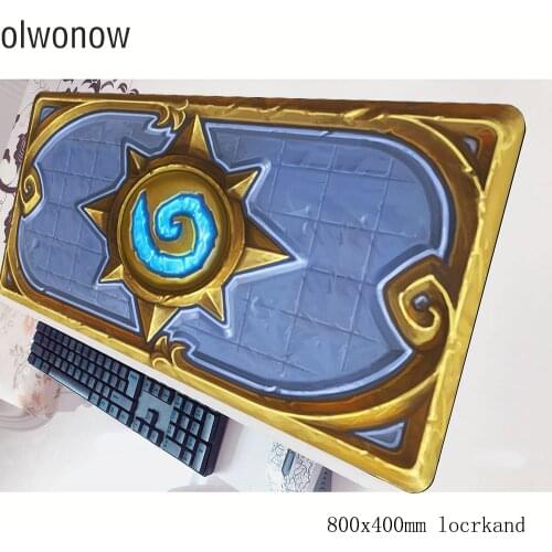 Hearth stone mouse pad gamer 80x40cm gaming mousepad desk notbook mat anime padmouse games pc gamer mats gamepad