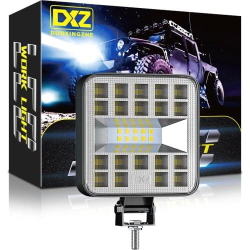 Mini 29/23LED 87W 69W LED Work Light Bar Square Spotlight 12V 24V Offroad LED Light Bar For Truck Offroad 4X4 4WD Car SUV ATV