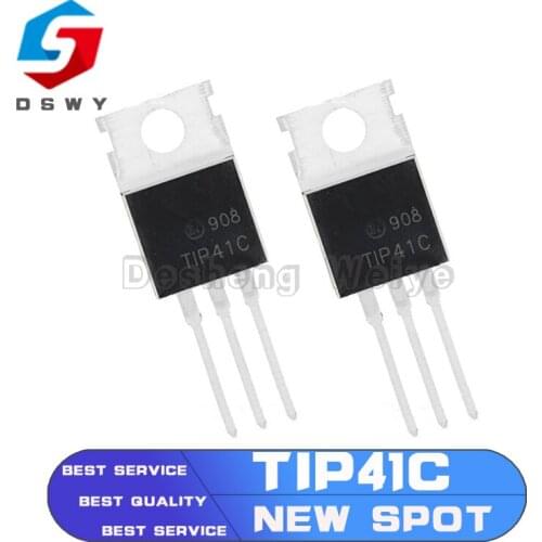 10PCS TIP41C TO220 TIP41 TO-220 New And Original IC