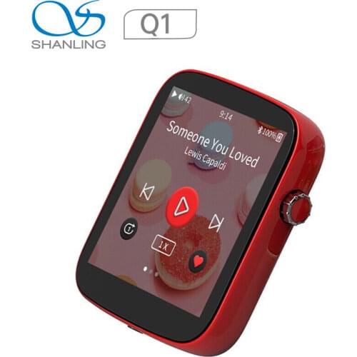 Shanling Q1 Portable Player ES9218P DAC/AMP Two-Way Bluetooth Hi-Res 32Bit/ 384KHZ HiFi Music Player