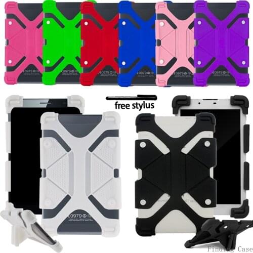 Silicone Stand Case Cover For Teclast 98 Octa-Core/A10S/M20 4G/P10/T10/T20/Tbook 10/10S/X10/X10HD/X98 Plus/X98 Plus 2/P10 4G/M30