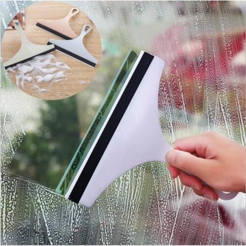 3PCS Car Windshield wipers household cleaning tool Clean the glass window scraper Soft adhesive for automobile glass scraper