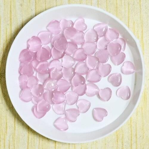 6mm ,8mm,10mm Nail Rhinestone Love Shape Nail Art DIY Nail Decorations for Nails 3D Nail Art Accessory Tools Rhinestones 50pcs