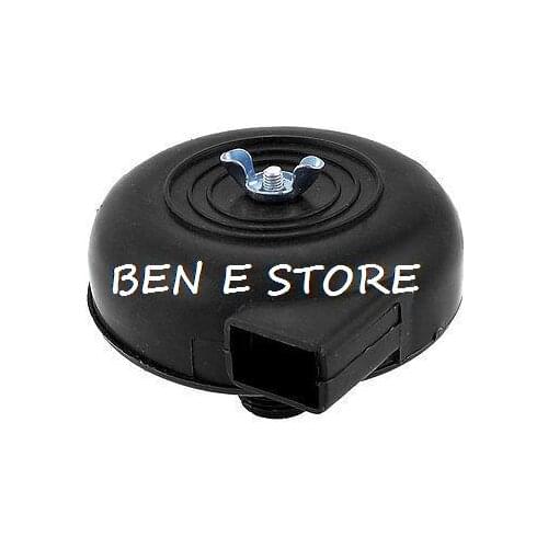 Air Compressor 1/2" PT Threaded Connector Inlet Silencer Muffler Black