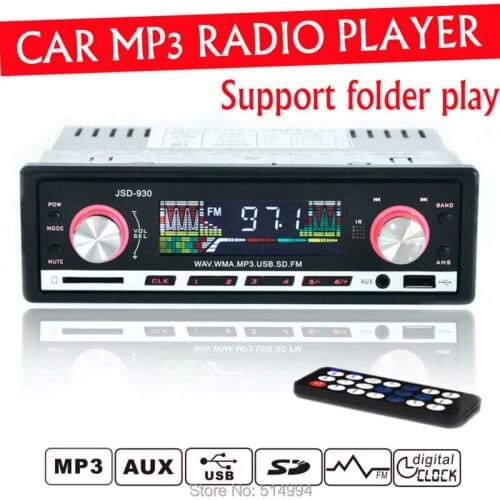 2014 New!car radio mp3 player,Support folder play,USB SD AUX IN WAV WMA, 12V 1 din car audio,car stereo mp3 free shipping