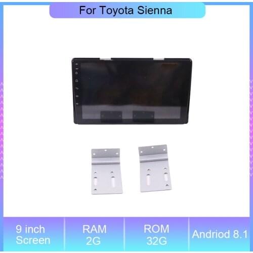 9''Car Radio Multimedia HD Android 8.1 For Toyota Sienna Auto radio Video Player Navigation GPS Auto Stereo