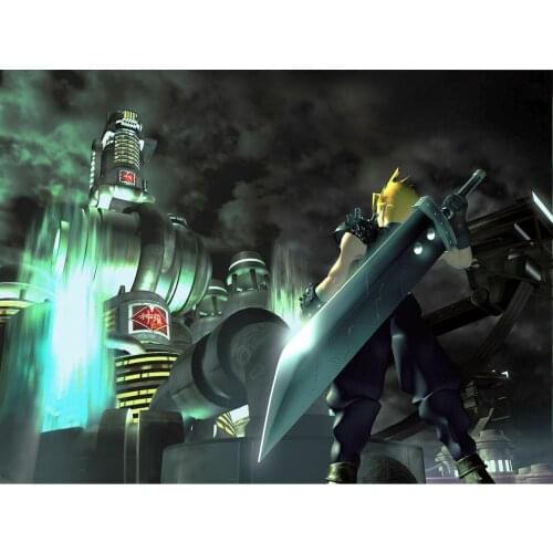 Final Fantasy VII HUGE Art Film Print Silk Poster Home Wall Decor 24x36inch