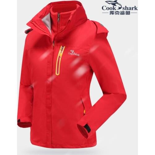 Cook Shark 2020 autumn and winter new fashion casual ladies jacket Korean loose trend jacket outdoor windproof waterproof jacket